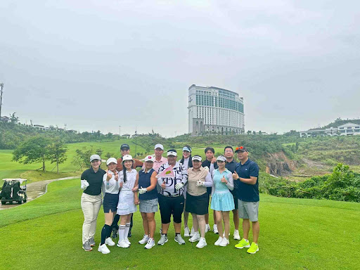 Our golfers in Hanoi 