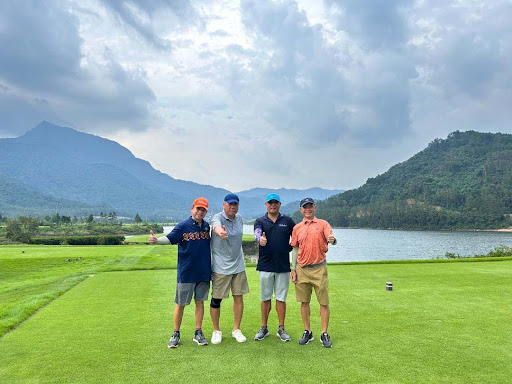 Our golfers in Hanoi 