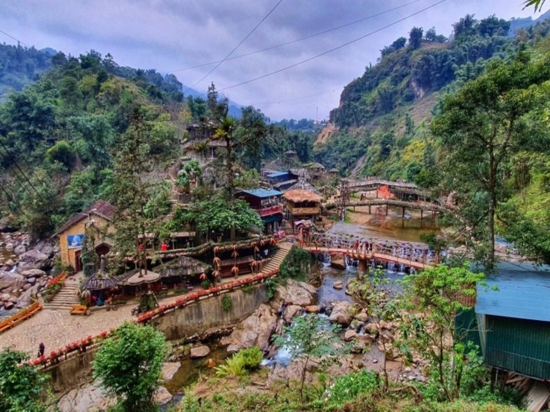 Cat Cat Village in Sapa