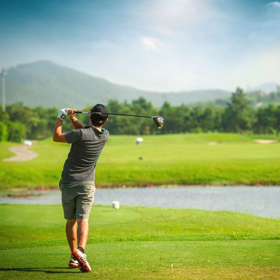 Golfing in Hanoi Golfing in Hanoi