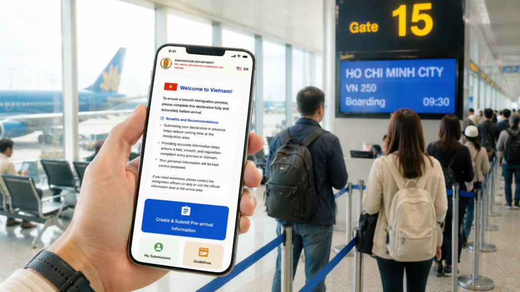 Vietnam Digital Arrival Card Vietnam Digital Arrival Card