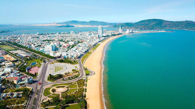 Quy Nhon city beach Quy Nhon city beach