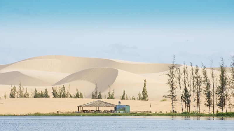 Sand dunes in Mui Ne