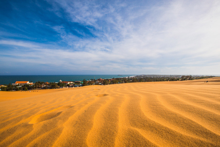Sand dunes in Mui Ne
