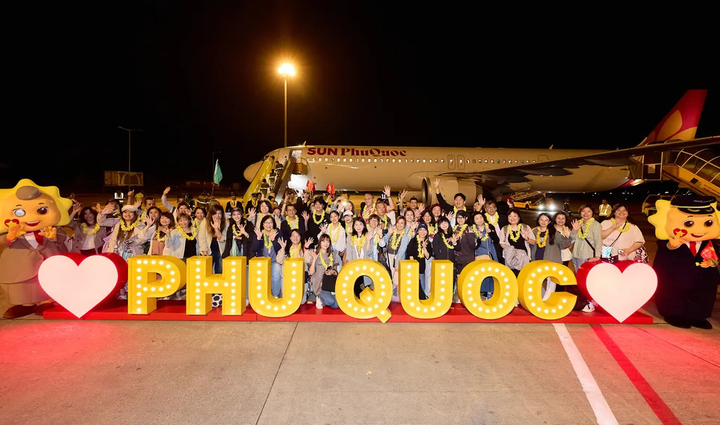 Sun PhuQuoc Airways Launches Its First International Route to Taipei