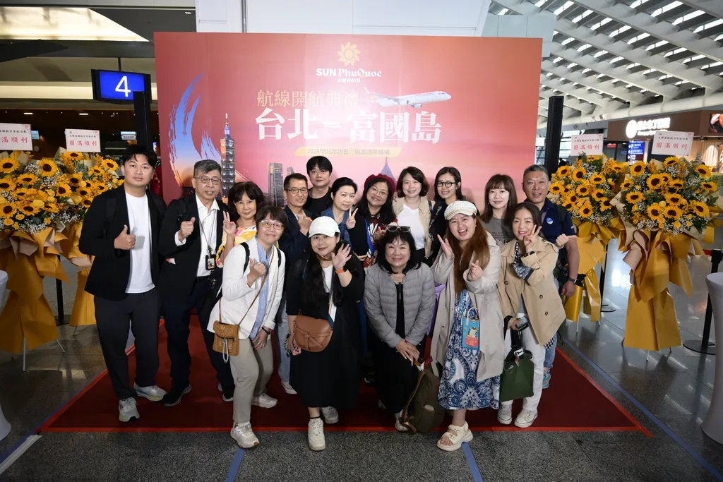 Sun PhuQuoc Airways Launches Its First International Route to Taipei